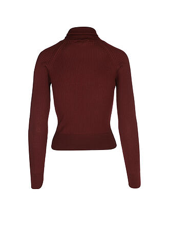 LENA HOSCHEK | Rollkragenpullover WENDY | braun