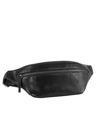 LEONHARD HEYDEN | Ledertasche - Gürteltasche ROMA | schwarz