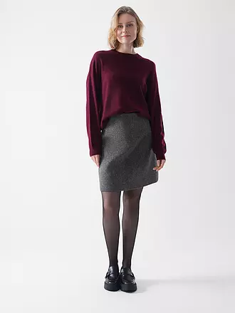 LES TRICOTS DE LEA | Kaschmirpullover MAPOUPETTE | beere