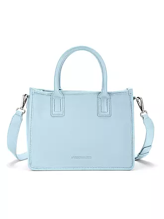 LES VISIONNAIRES | Ledertasche - Tote Bag LENA SILKY Medium | mint