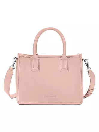 LES VISIONNAIRES | Ledertasche - Tote Bag LENA SILKY Medium | rosa