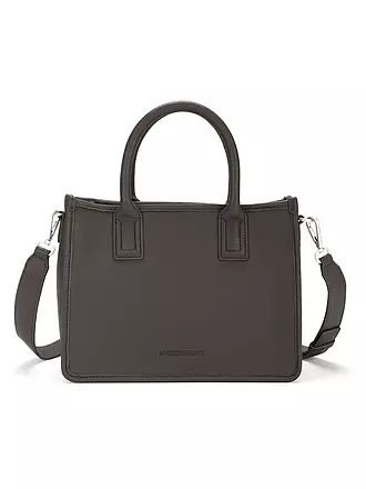 LES VISIONNAIRES | Ledertasche - Tote Bag LENA SILKY Medium | schwarz