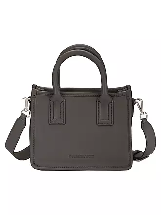 LES VISIONNAIRES | Ledertasche - Tote Bag LENI SILKY Small | schwarz