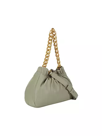 LES VISIONNAIRES | Ledertasche - Umhängetasche CAMILLE SILKY | pink
