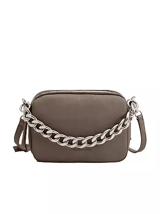 LES VISIONNAIRES | Ledertasche - Umhängetasche EMILY CHAIN | creme