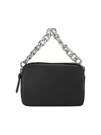 LES VISIONNAIRES | Ledertasche - Umhängetasche EMILY CHAIN | schwarz