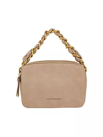 LES VISIONNAIRES | Ledertasche - Umhängetasche EMILY CHAIN | creme