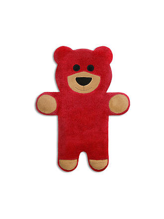 LESCHI | Wärmekissen - Der Bär Teddy 35x26x4cm Feuer | rot