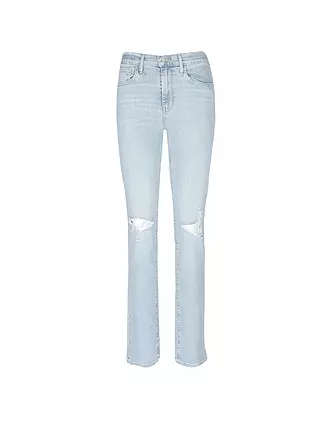 LEVI'S® | Highwaist Jeans Straight Fit 724 | hellblau