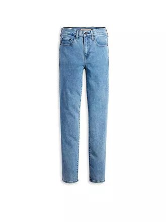 LEVI'S® | Highwaist Jeans Straight Fit 724 | dunkelblau