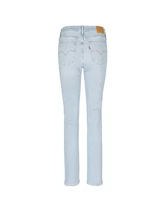 LEVI'S® | Highwaist Jeans Straight Fit 724 | hellblau