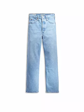 LEVI'S® | Jeans Ribcage Straight Fit 7/8 | blau