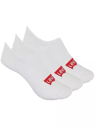 LEVI'S® | Sneaker Socken 3er Pkg middle grey melange | weiss