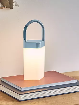 LEXON | LED Hängelampe HORIZON 20cm Blau | gold