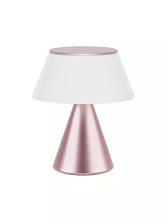 LEXON | LED Lampe LUMA M 10,8cm Dark Red | rosa