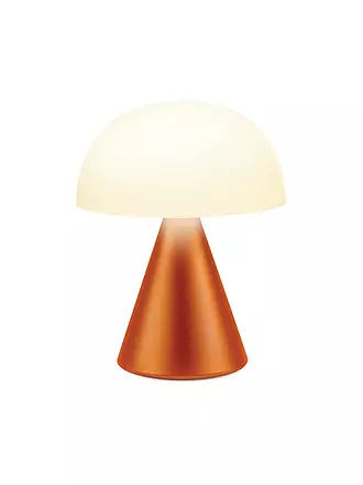 LEXON | LED Lampe MINA L 17cm Dark Green | orange