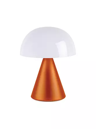 LEXON | LED Lampe MINA L 17cm Gun Metal | orange