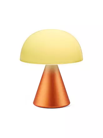 LEXON | LED Lampe MINA M 11cm Dark Green | orange