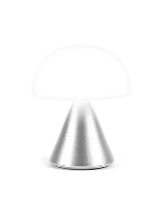 LEXON | Mini LED Lampe MINA 8,3cm Alu Finish | mint