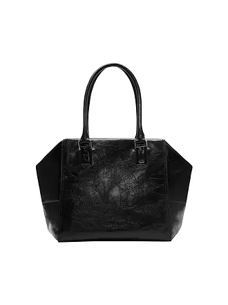 LIEBESKIND BERLIN | Ledertasche - Henkeltasche KAYLA Medium | schwarz