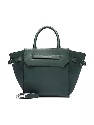 LIEBESKIND BERLIN | Ledertasche - Henkeltasche LORA Medium | dunkelgrün
