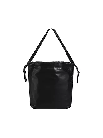 LIEBESKIND BERLIN | Ledertasche - Hobo Bag LYA Medium | schwarz