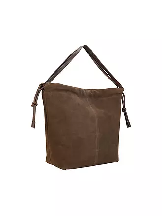 LIEBESKIND BERLIN | Ledertasche - Hobo Bag LYA Medium | braun