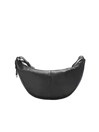 LIEBESKIND BERLIN | Ledertasche - Hobo Bag MOON Small | schwarz