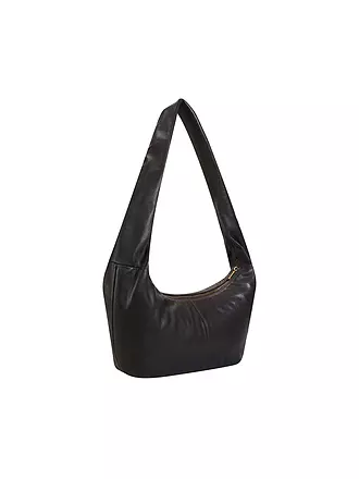 LIEBESKIND BERLIN | Ledertasche - Hobo Bag Medium | schwarz