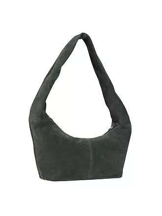 LIEBESKIND BERLIN | Ledertasche - Hobo Bag Medium | olive