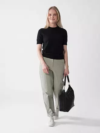 LIEBESKIND BERLIN | Ledertasche - Hobo Bag PARIS Medium | schwarz