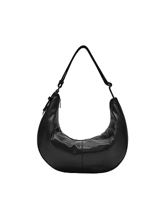LIEBESKIND BERLIN | Ledertasche - Hobo MOON Medium | schwarz