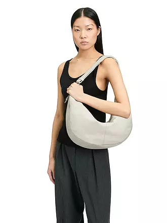 LIEBESKIND BERLIN | Ledertasche - Hobo MOON Medium | schwarz