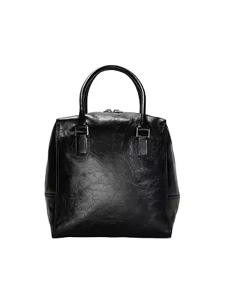 LIEBESKIND BERLIN | Ledertasche - Shopper LACK Medium | schwarz
