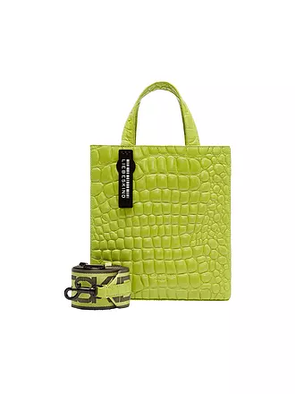 LIEBESKIND BERLIN | Ledertasche - Tote Bag PAPER BAG Small | grau