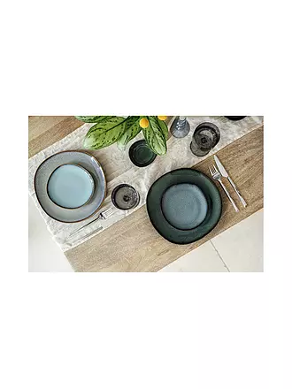 LIKE BY VILLEROY & BOCH | Brotteller LAVE VERT 17cm | dunkelgrün