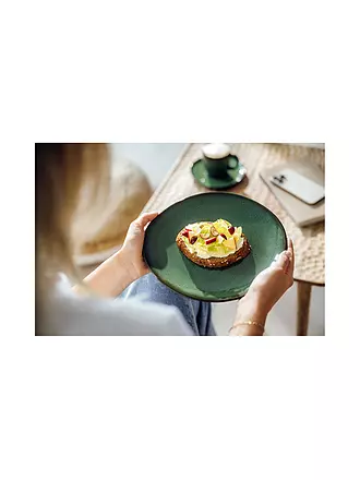 LIKE BY VILLEROY & BOCH | Frühstücksteller LAVE VERT 23cm | hellblau