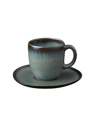 LIKE BY VILLEROY & BOCH | Kaffeeuntertasse 15,5cm lave gris | dunkelblau