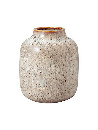 LIKE BY VILLEROY & BOCH | Lave Home Vase Shoulder, 12,5x12,5x15,5cm, Beige | beige