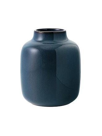 LIKE BY VILLEROY & BOCH | Lave Home Vase Shoulder, 12,5x12,5x15,5cm, Bleu uni | blau