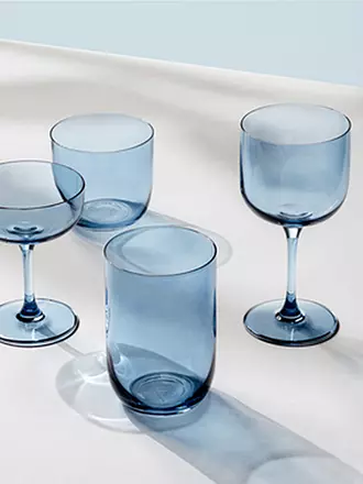 LIKE BY VILLEROY & BOCH | Longdrinkglas 2er Set LIKE GLASS 385ml Grape | hellblau