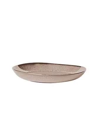 LIKE BY VILLEROY & BOCH | Schale flach 28x27cm Lave Beige | dunkelgrün