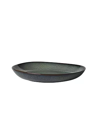 LIKE BY VILLEROY & BOCH | Schale flach LAVE VERT 27cm | grau