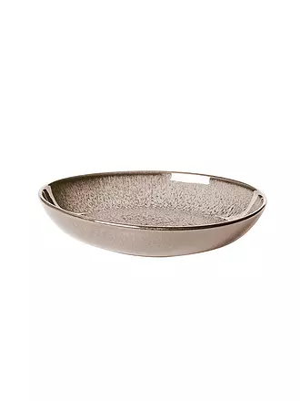 LIKE BY VILLEROY & BOCH | Schale flach klein 22x21cm Lave Beige | dunkelgrün