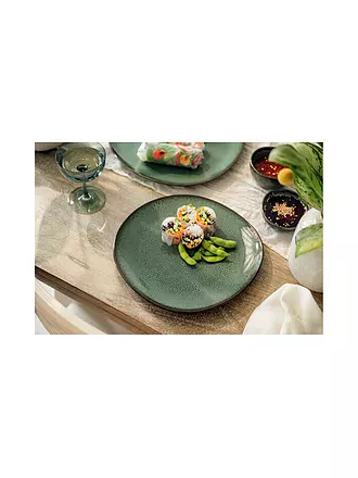 LIKE BY VILLEROY & BOCH | Speiseteller 28cm Lave Glace | dunkelgrün