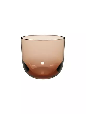 LIKE BY VILLEROY & BOCH | Wasserglas 2er Set LIKE GLASS 280ml Ice | orange