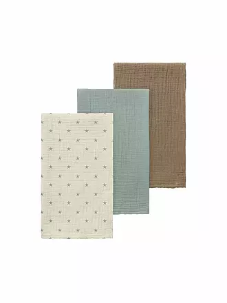 LIL ATELIER | Baby Stoffwindel - Multuch NBNFERGIE 3er Pkg. vapor blue | beige
