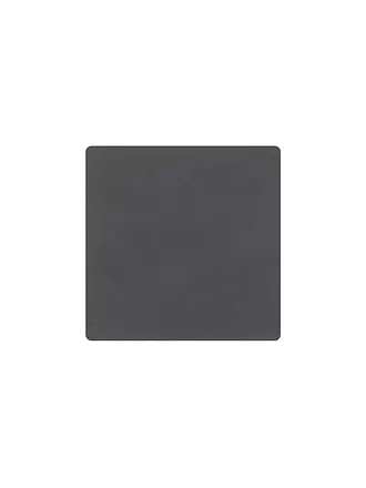 LIND DNA | Glasuntersetzer 10x10cm SQAURE  Yellow | grau
