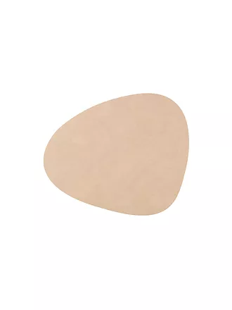 LIND DNA | Tischset 37x44cm CURVE Nupo Oval Yellow | camel