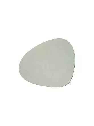 LIND DNA | Tischset 37x44cm CURVE Nupo Oval Yellow | olive